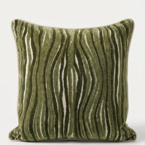 Contrast Piped Cushion - Harlequin - Ridley Matcha Cushion