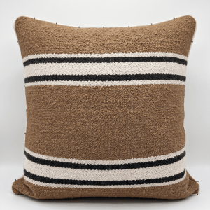 Piped Cushion - Romo - Omba in Cinnamon